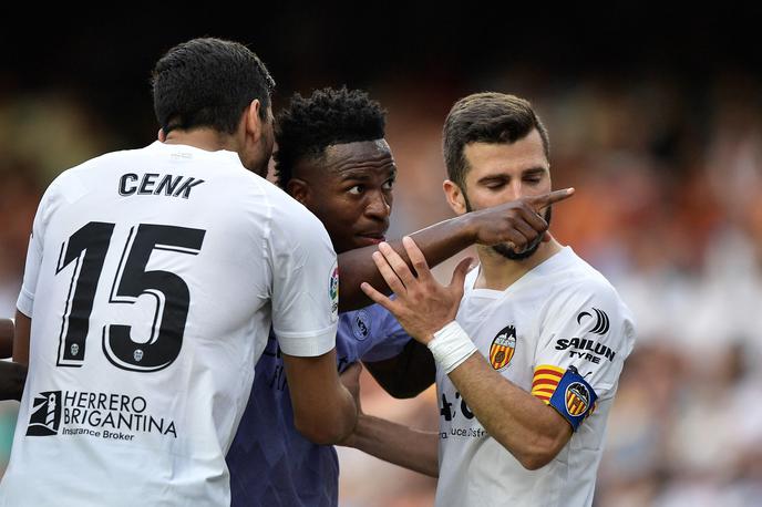 Vinicius Valencia Real | Vinicius je bil na Mestalli znova žrtev rasističnih zmerjanj. | Foto Reuters