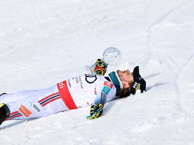 Za konec dvojno norveško slavje, Mcgrath ni mogel skriti čustev