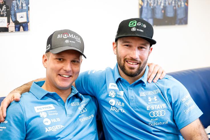 Nejc Naraločnik in Martin Čater | Foto: Aleš Fevžer