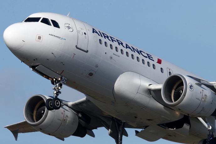 Air France | Na ljubljanskem letališču je danes prvič po koncu epidemije covid-19 pristalo letalo francoskega prevoznika Air France iz Pariza. | Foto Reuters