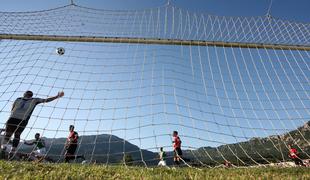 Mladi slovenski vratar na preizkušnji pri Manchester Unitedu