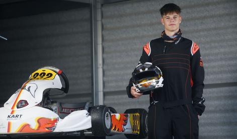 Najstnik, ki osvaja karting steze in premika meje slovenskega motošporta