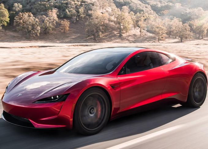 Tesla je predstavila novo generacijo roadsterja, ki pa ni bistveno povečal vrednosti delnice. | Foto: Tesla