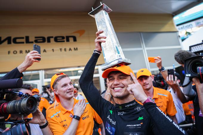 Lani je v Miamiju zmagal Lando Norris. | Foto: Guliverimage