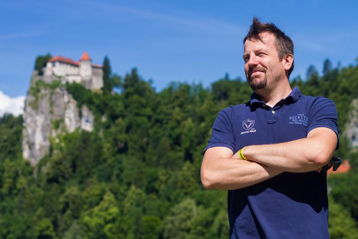 Marko Roblek je predstavil novosti, ki jih letos prinaša Nočna 10ka.  | Foto: Peter Kastelic