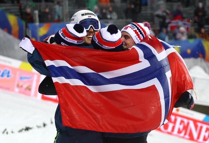 Norvežani so bili preprosto premočni za vse reprezentance in so zasluženo osvojili zlato medaljo. | Foto: Reuters