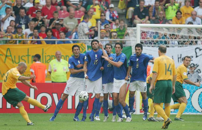 Avstralci so na svetovnem prvenstvu leta 2006 izgubili proti poznejšim prvakom Italijanom. | Foto: Reuters