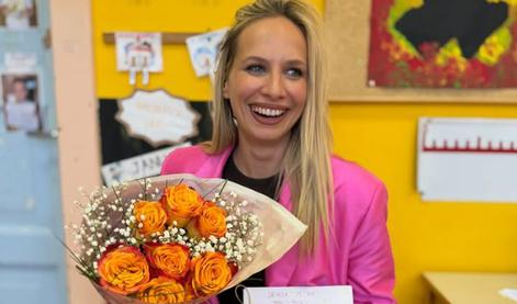 Slovenska pevka se je s solzami v očeh poslovila od redne službe #foto