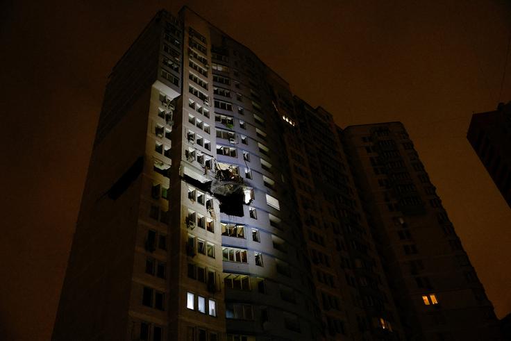 Kijev, Ukrajina, ruski napad | Foto: Reuters