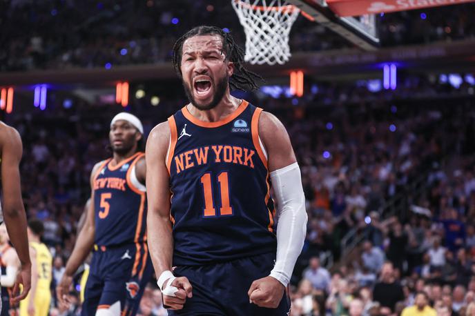 Jalen Brunson New Yokr Knicks | New York Knicks so zmagali še drugič v nizu, Jalen Brunson je ob zmagi dosegel 29 točk. | Foto Reuters