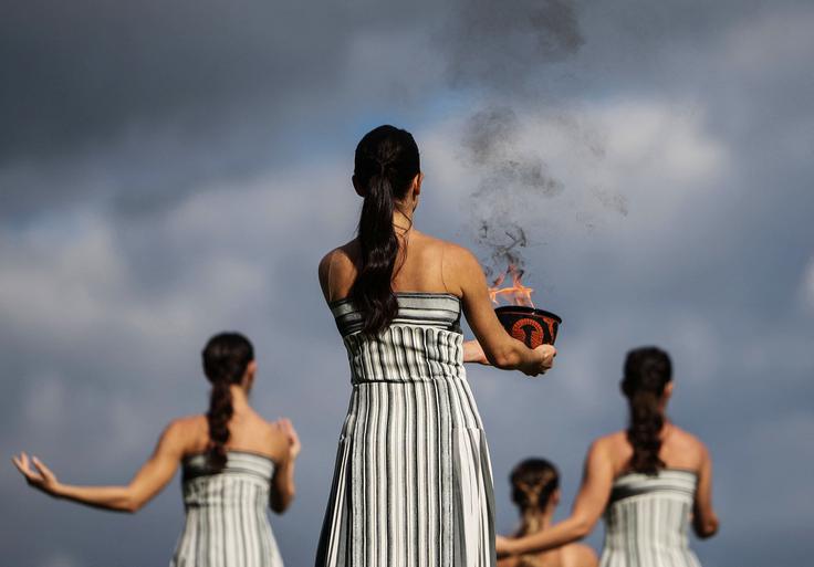 Prižig olimpijskega ognja, Milano Cortina 2026 | Foto: Reuters