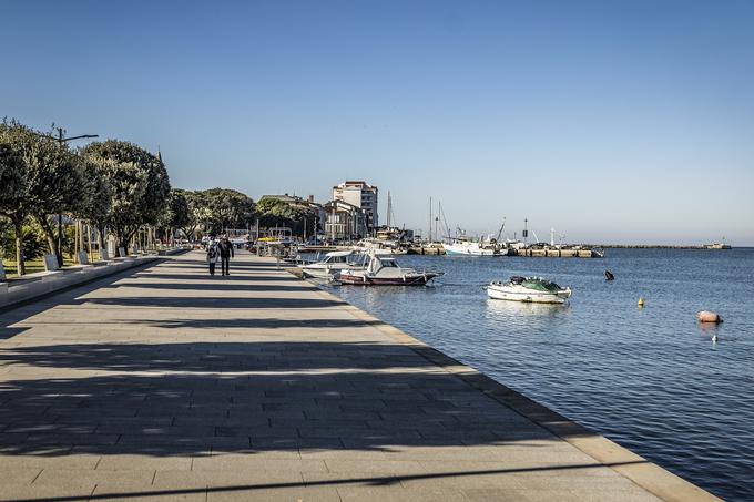 Riva v Umagu pozimi | Foto: Ana Kovač