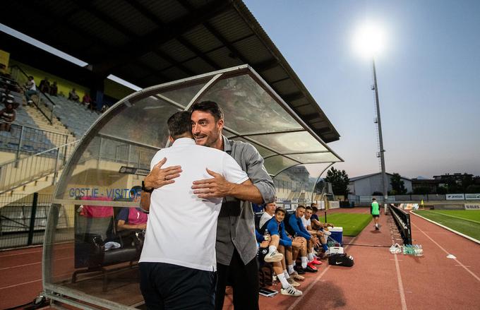 Albert Riera je v nedeljo s Celjani odpravil Domžale, te je prvič na stadionu ob Kamniški Bistrici vodil Dušan Kosić. | Foto: Nik Moder/Sportida