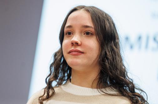 Rosa Rekar tik pod zmagovalnim odrom