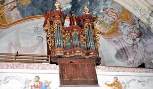 V Rosalnicah najstarejše še delujoče orgle, izdelane na Kranjskem