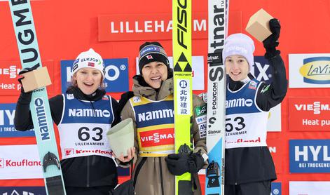 Niki Prevc prve stopničke zime, Marujama znova razred zase