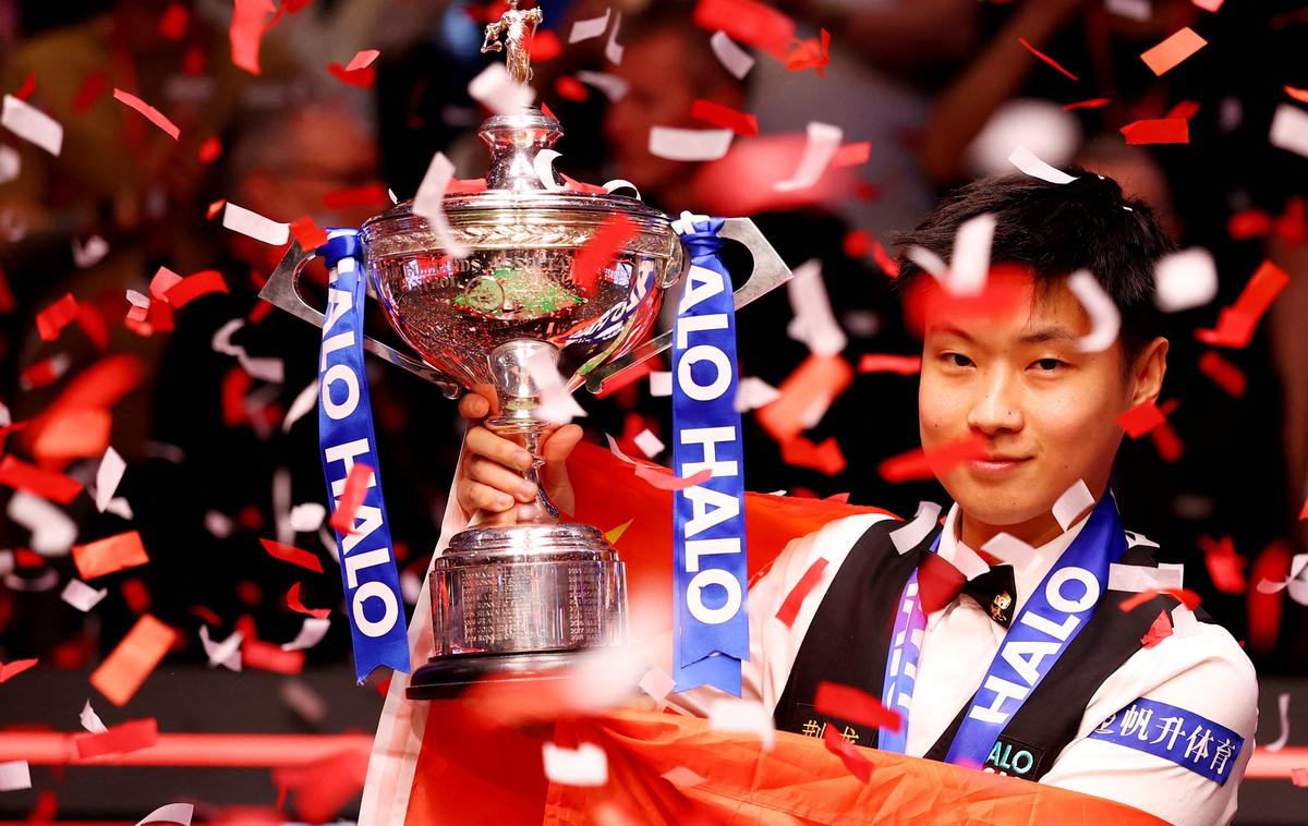 Zhao Xintong | Zhao Xintong piše zgodovino. | Foto Reuters