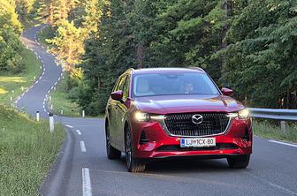 Mazda CX-80: velik SUV, kjer je v ospredju prostor, udobje in odličen dizelski motor