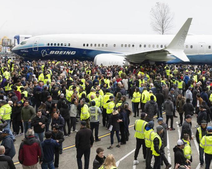 Boeing je sredi svoje največje krize pred kratkim predstavil novo letalo 737 max 10. | Foto: Boeing
