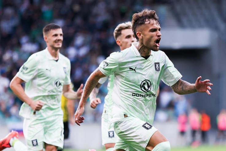 Edini zadetek za Olimpijo je v 67. minuti dosegel Portugalec Diogo Pinto. | Foto: Aleš Fevžer