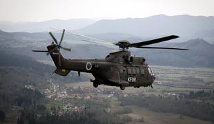 Prvič v slovenski zgodovini je tuje letalo prestrezal slovenski vojaški helikopter
