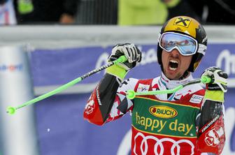 Hirscher upa, da bo na štartu slaloma v Leviju