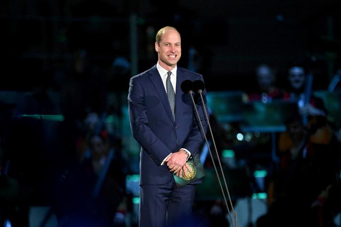 Koncert po kronanju kralja Karla III. | Princ William je končal z besedami: "Bog, obvaruj kralja." Množica pa je ponovila za njim. | Foto Reuters