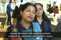 Indijske menedžerke v Sloveniji preverjajo teren za posel (video)