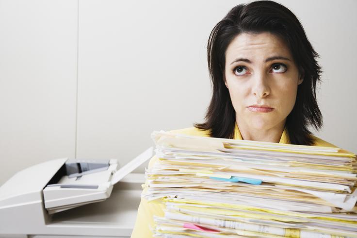 Stres. Obremenitev. Služba. | Foto: Thinkstock