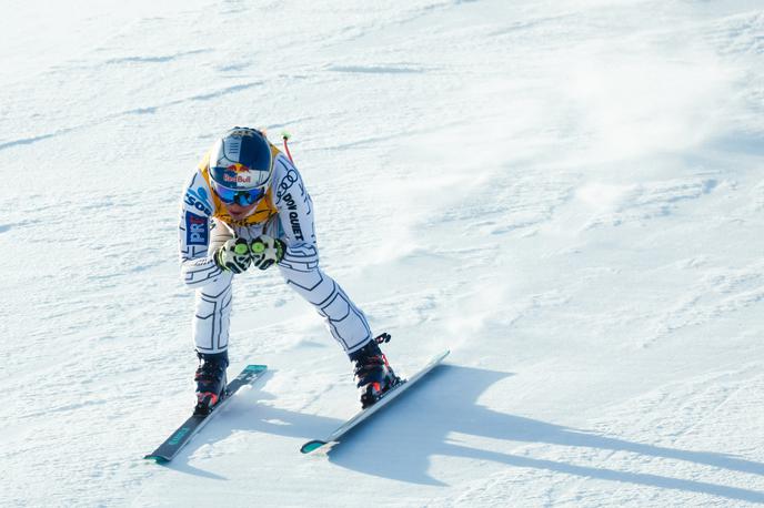 Ester Ledecka | Ester Ledecka je bila najhitrejša na zadnjem treningu smuka pred sobotnim bojem za odličja. | Foto Guliverimage