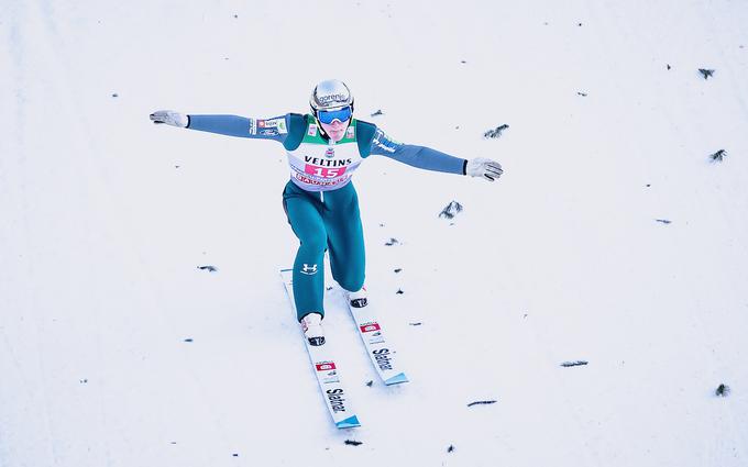 Naslednja postojanka je letalnica Kulm, na kateri bi ga lahko poneslo daleč. Morda po daljšem premoru tudi na zmagovalni oder. | Foto: Sportida