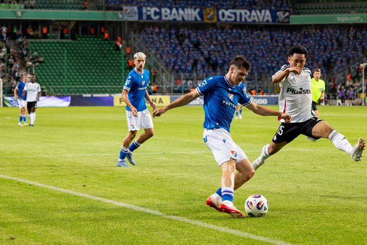 Banik je evropsko pot začel v kvalifikacijah za ligo Europa, kjer je izpadel proti varšavski Legii, nato pa je v 3. krogu kvalifikacij za konferenčno ligo izločil dunajsko Austrio.  | Foto: Guliverimage