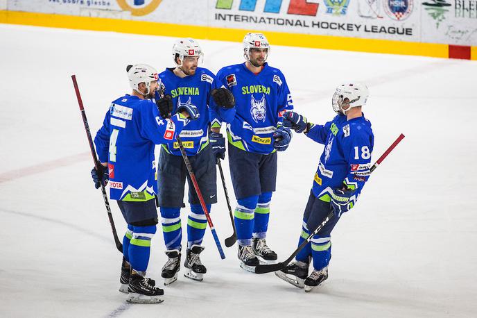 Slovenija Italija hokej | Slovenski hokejisti so bili v generalki pred začetkom SP uspešnejši od Italijanov. | Foto Peter Podobnik / Sportida