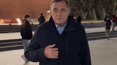 Dodik objavil videoposnetek: Sem v Moskvi