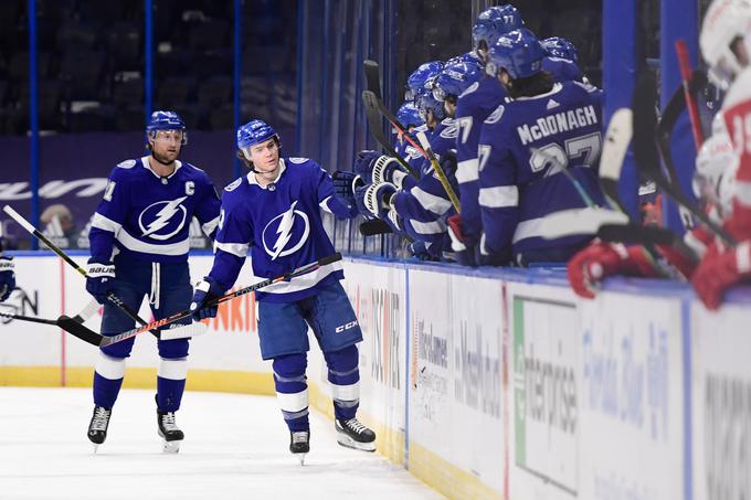 Tampa Bay je napolnila mrežo Floride. | Foto: Reuters