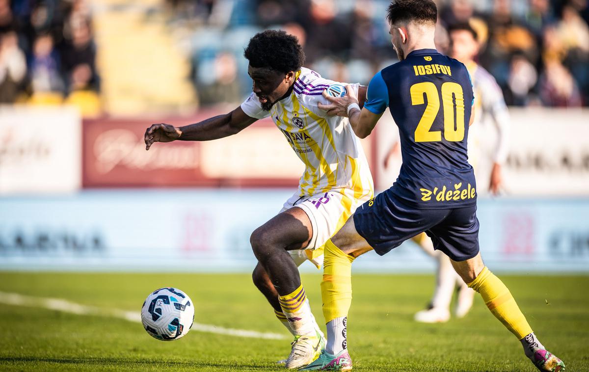 Benjamin Tetteh NK Maribor NK Celje | Benjamin Tetteh je dosegel svoj četrti gol za NK Maribor. | Foto Jure Banfi