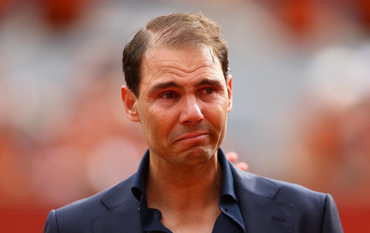 Rafael Nadal | Pred dnevi so Rafaela Nadala ob slovesnosti izdale solze. | Foto Reuters