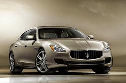 Maserati quattroporte bo večji, lažji in še hitrejši