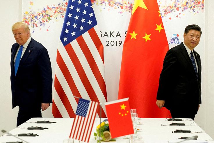 Dronald Trump, Xi Jinping | Foto: Reuters