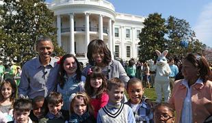 Obama organiziral velikonočno prireditev v Beli hiši