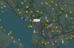 Prvo letalo z evakuiranimi Slovenci kmalu na Brniku