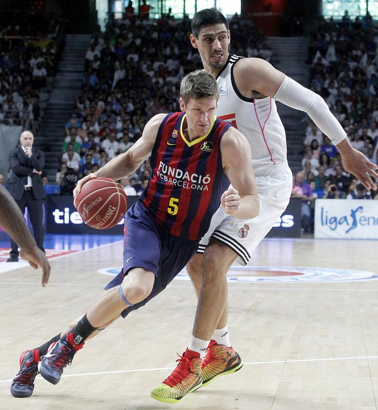 Doellman je v španskem prvenstvu v dresu Barcelone v povprečju dosegal 11,9 točke. | Foto: Sportida