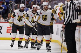 Vegas Golden Knights še do druge zmage v Denverju