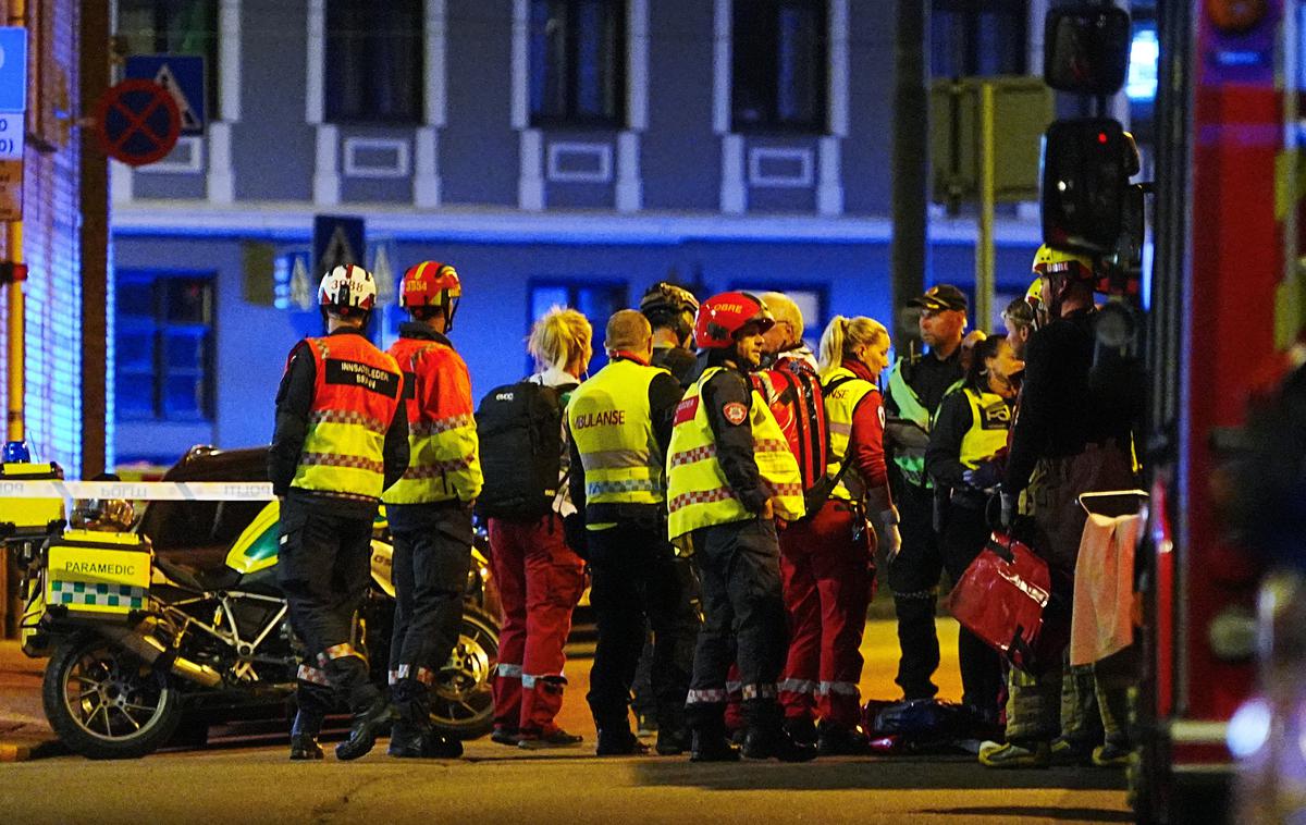 Norveška Oslo policija |  Našli niso nobenega poškodovanega, so dodali. | Foto Reuters