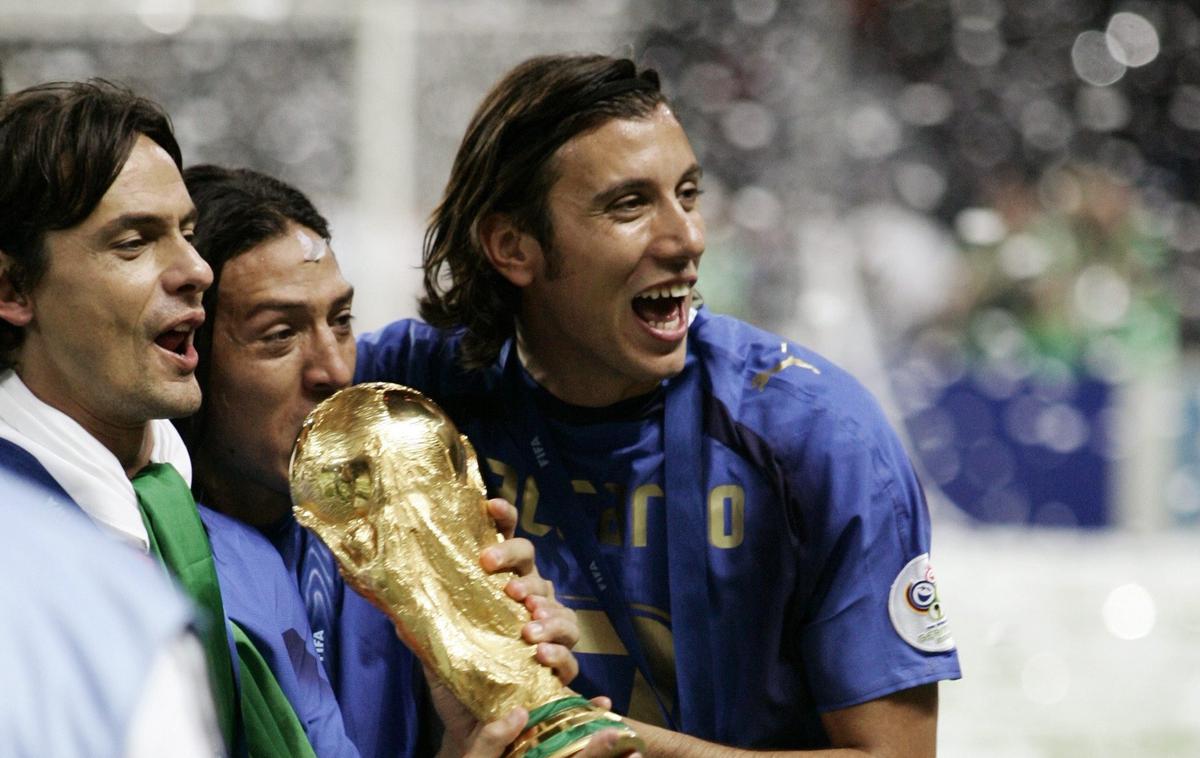 Mauro Camoranesi | Italija, ki je svetovno prvenstvo nazadnje osvojila leta 2006, takrat ji je do velikega uspeha pomagal tudi zdajšnji trener Maribora Mauro Camoranesi, se s Slovenijo pogosto srečuje v kvalifikacijah. | Foto Reuters