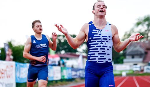 Slovenska štafeta 4 x 100 s slovenskim rekordom druga