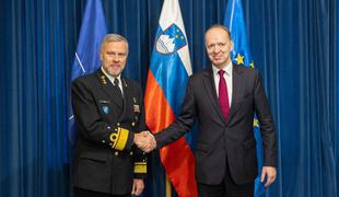 V Ljubljani predsednik vojaškega odbora Nata: Slovenija je cenjena zaveznica