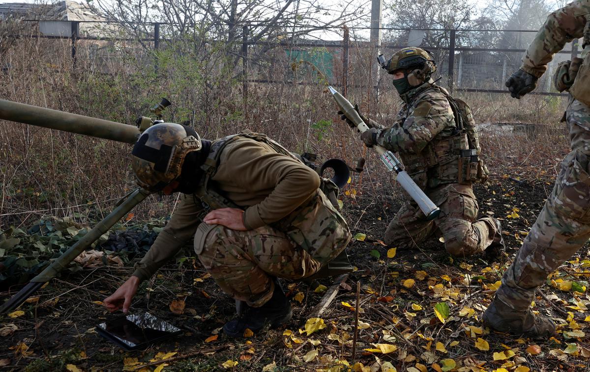 Avdijvka, Ukrajina | Berić trdi, da poveljstvo bolnim Srbom ni dovolilo zdravljenja, občasno jim tudi niso dali vojaške opreme in orožja. | Foto Reuters