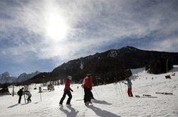 V Kranjski Gori še obetavne snežne razmere