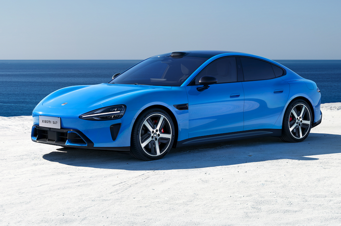 Xiaomi SU7 | Xiaomi SU7 je daljši kot pet metrov, medosje pa presega tri metre. | Foto Xiaomi